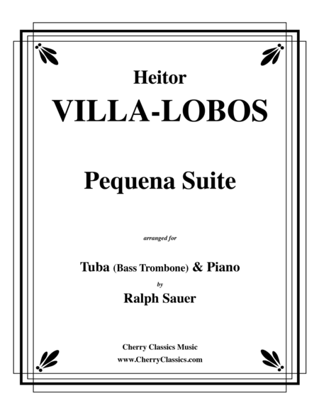 Pequena Suite for Tuba or Bass Trombone and Piano