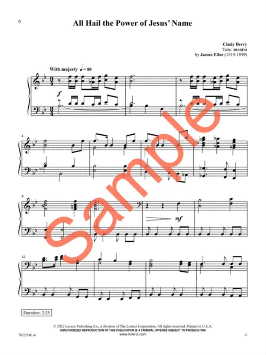 In Joyful Song In Joyful Song Piano Solo scores gallery preview page 6