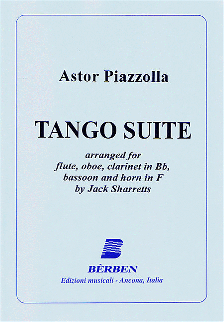 Tango Suite Woodwind Quintet scores gallery preview page 1