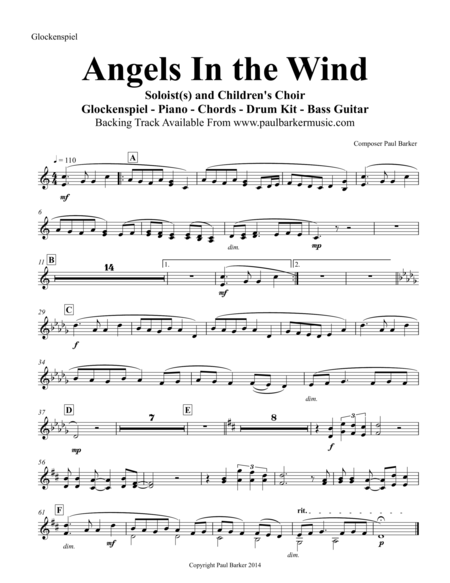 Angels In The Wind (Glockenspiel Part)