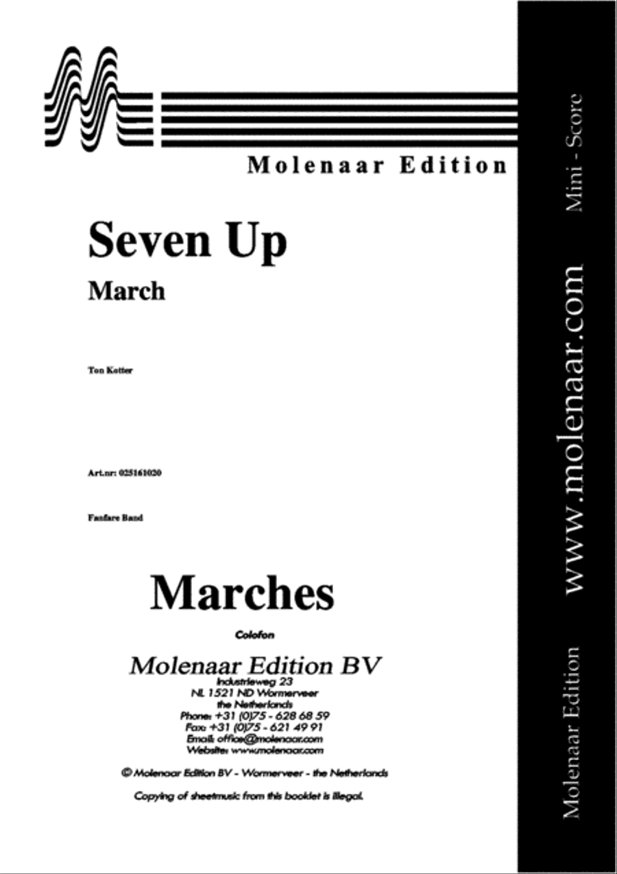 Seven Up Fanfare Band scores gallery preview page 2