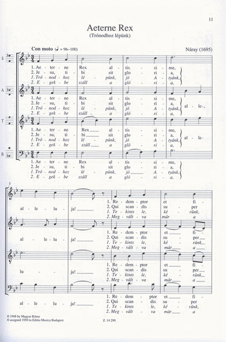 Musica Sacra für gemischten Chor 2 Pfingsten und