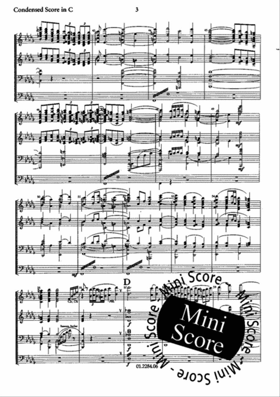 Notre Dame Concert Band scores gallery preview page 17
