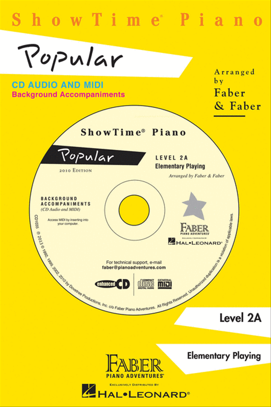 ShowTime Piano Popular Piano Method scores gallery preview page 1