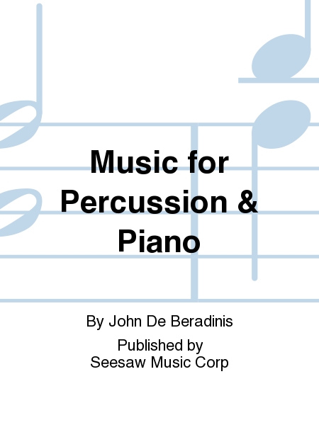 Music for Percussion & Piano