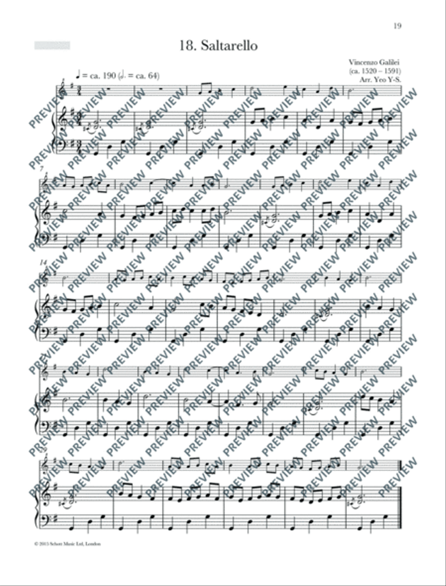 Renaissance Recorder Anthology 1 Soprano Recorder scores gallery preview page 20