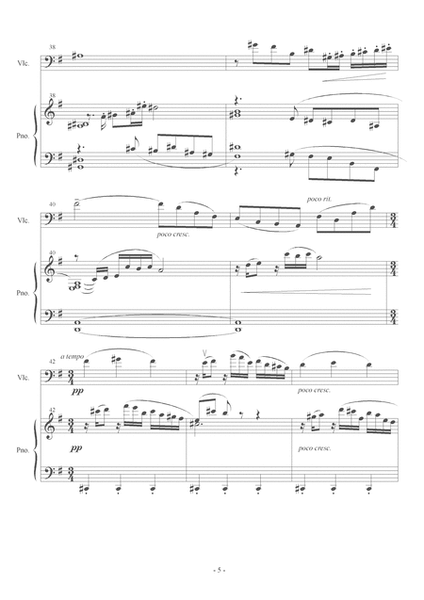 Nocturne for Cello and Piano