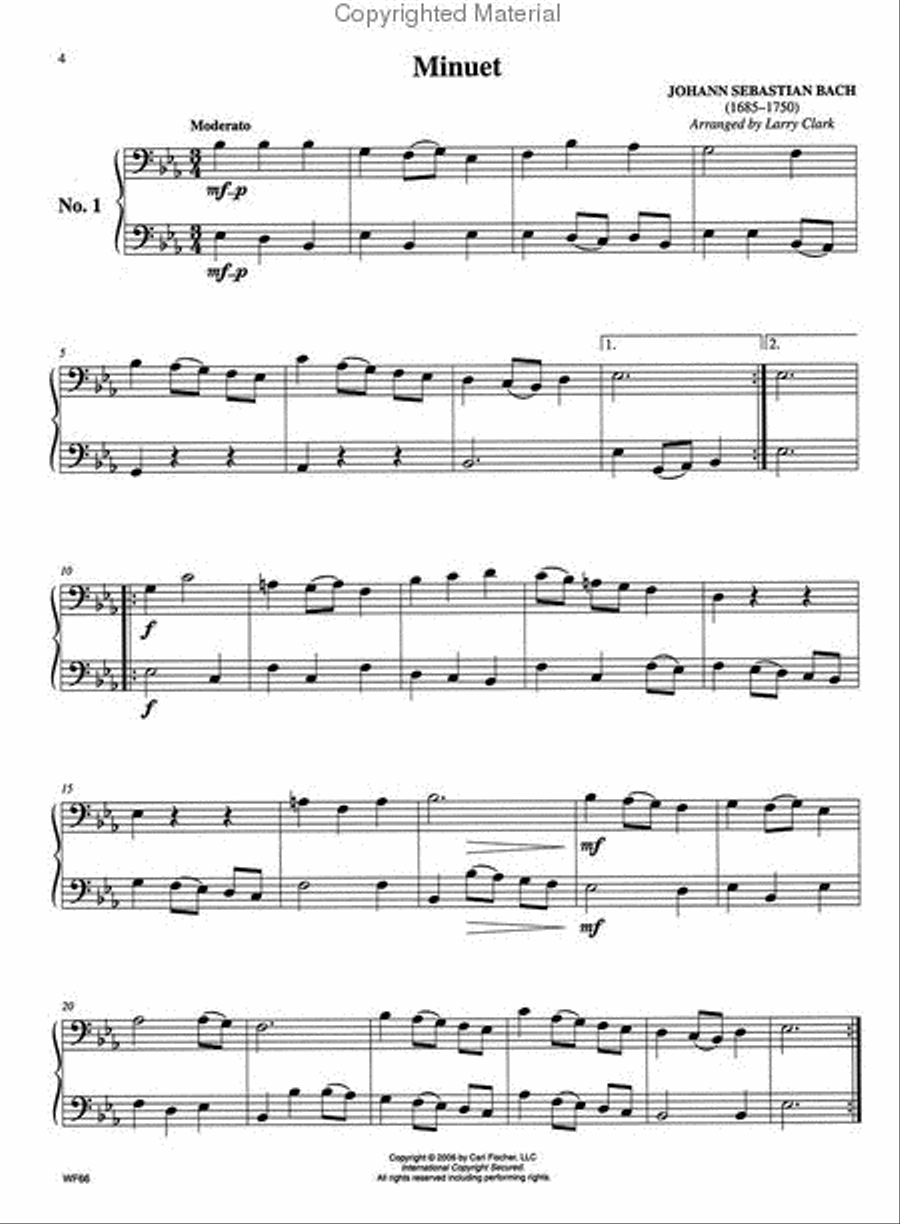 Progressive Duets Volume 1 Trombone scores gallery preview page 2
