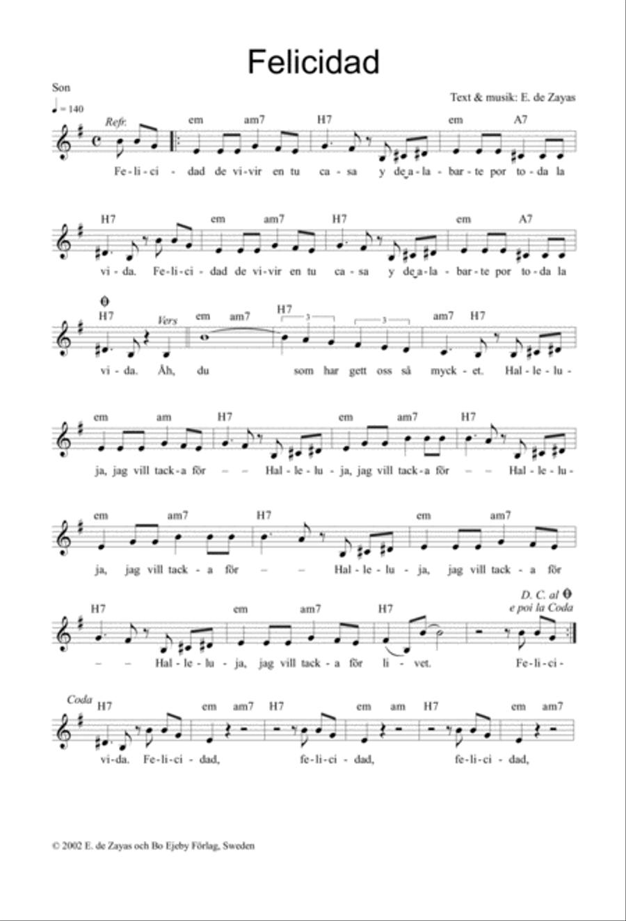 Felicidad SA scores gallery preview page 2
