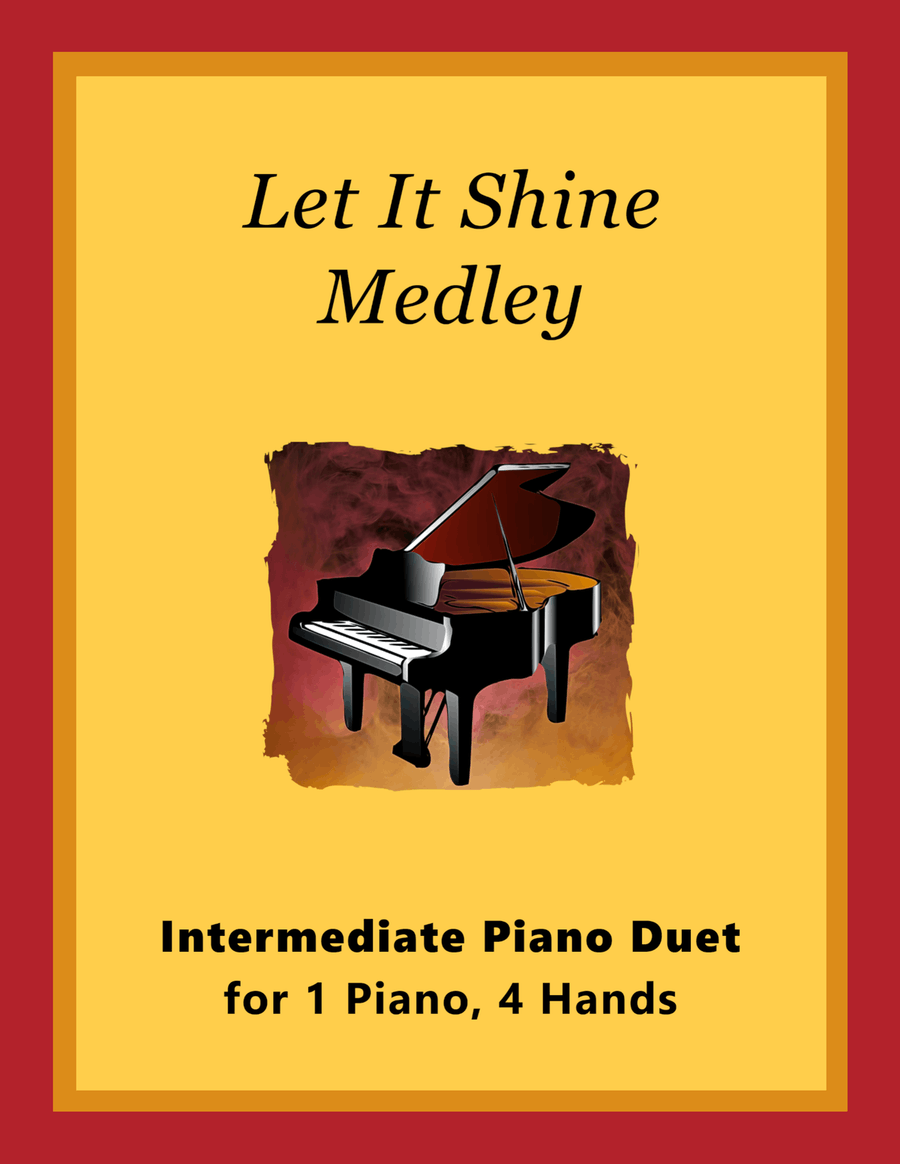 Let It Shine Medley (1 Piano, 4 Hands) 1 Piano, 4-Hands scores gallery preview page 1