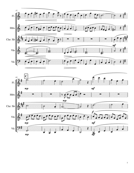Souvenirs (Quintette, 2nd movement.) image number null