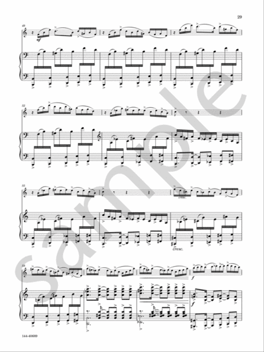 Sonata No. 2 Chamber Music scores gallery preview page 12
