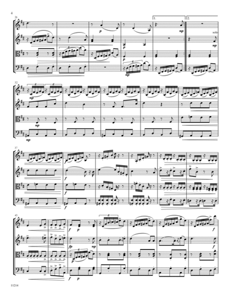 Four Songs by Schubert