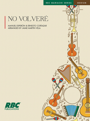 Book cover for No Volveré