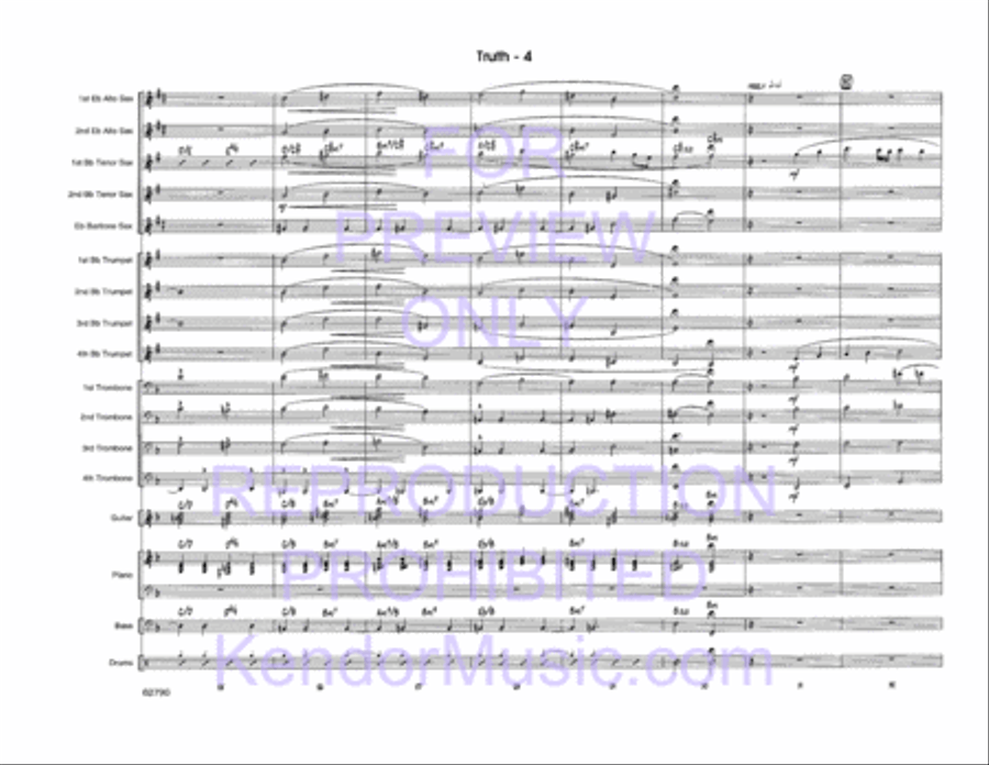 Truth Truth Jazz Ensemble scores gallery preview page 5