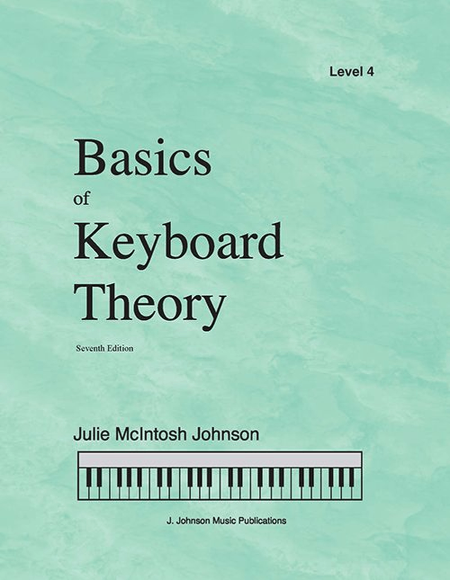 Book cover for Basics of Keyboard Theory: Level IV (intermediate)