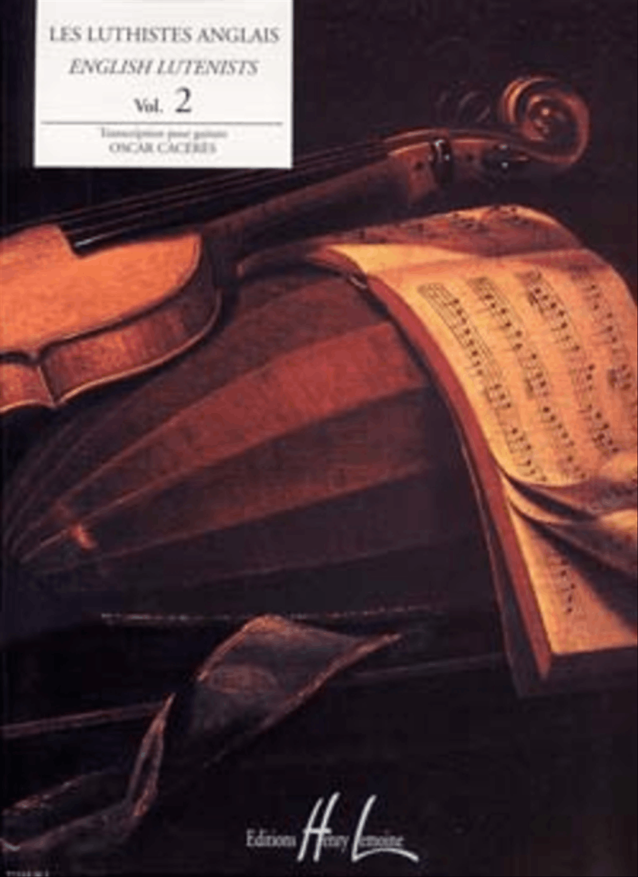 Les Luthistes anglais - Volume 2 Acoustic Guitar scores gallery preview page 1