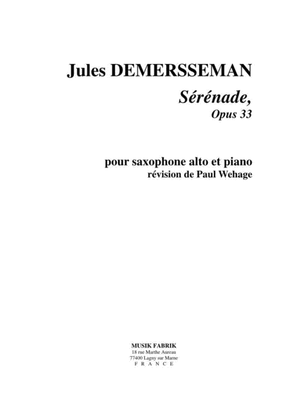Book cover for Serenade, Opus 33