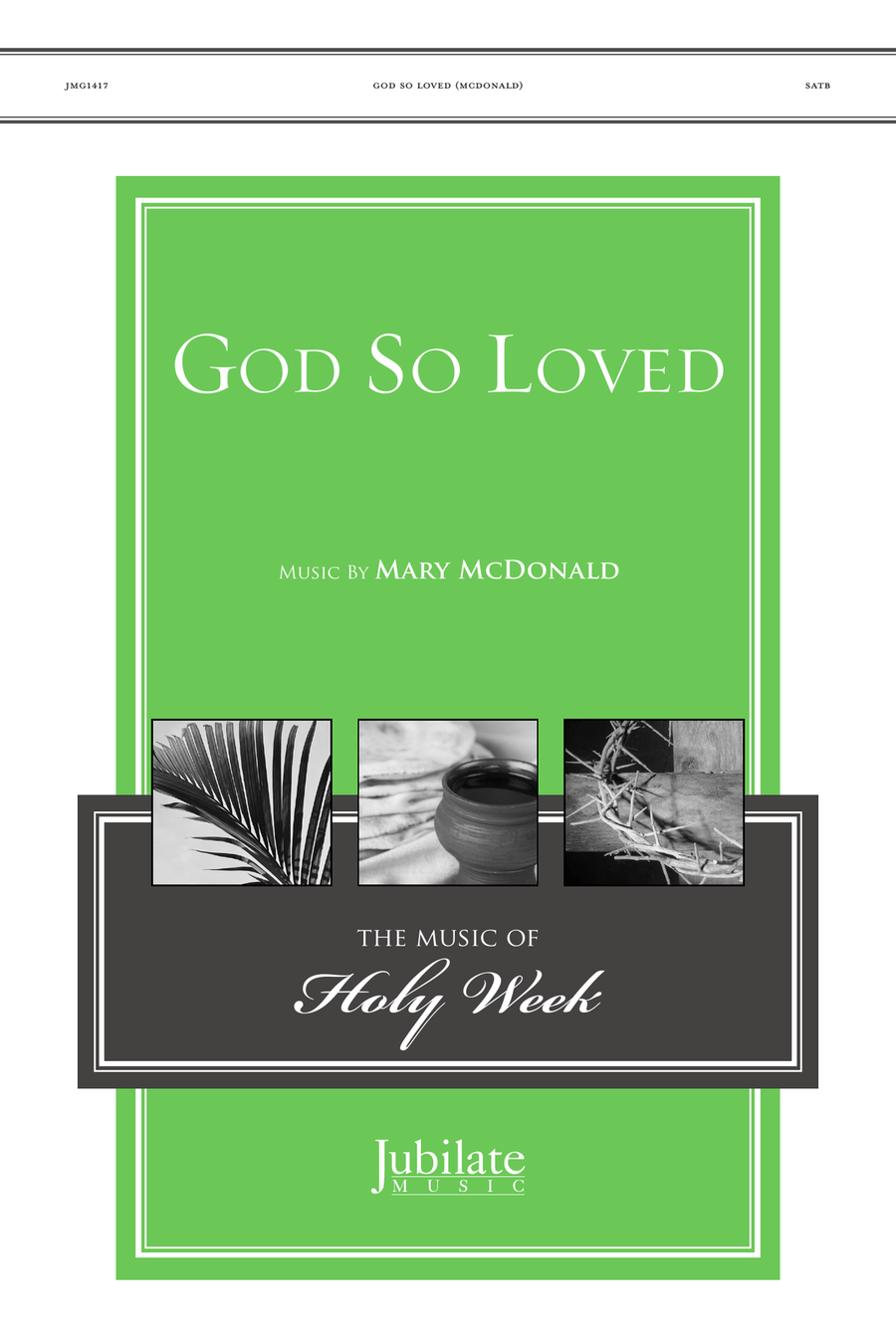 God so loved 4-Part scores gallery preview page 1