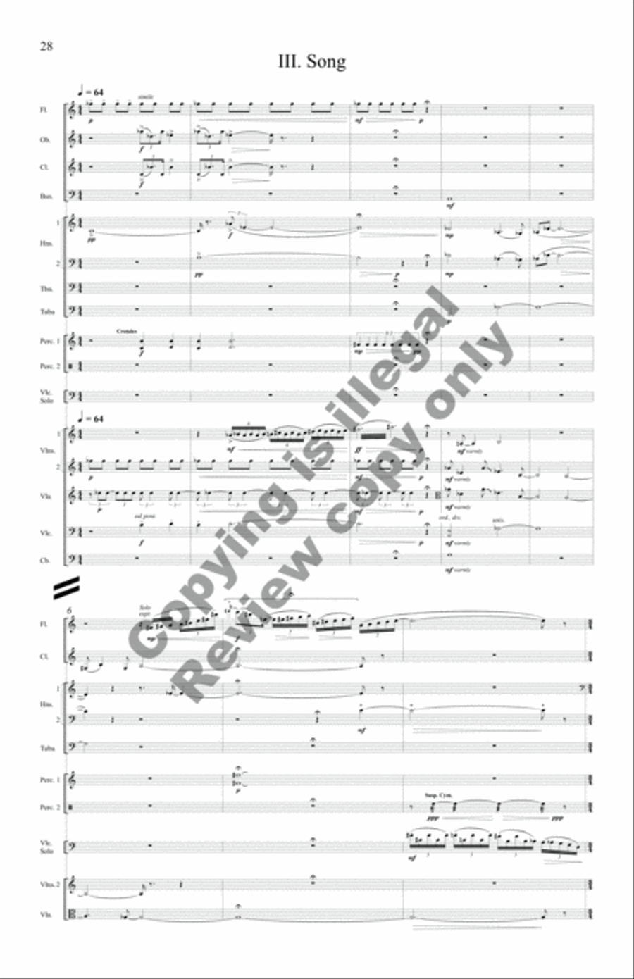 Legends of Kintamani (Additional Orchestra Score) Score scores gallery preview page 16