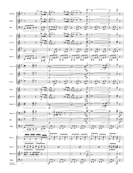 September (arr. Paul Murtha) - Conductor Score (Full Score)