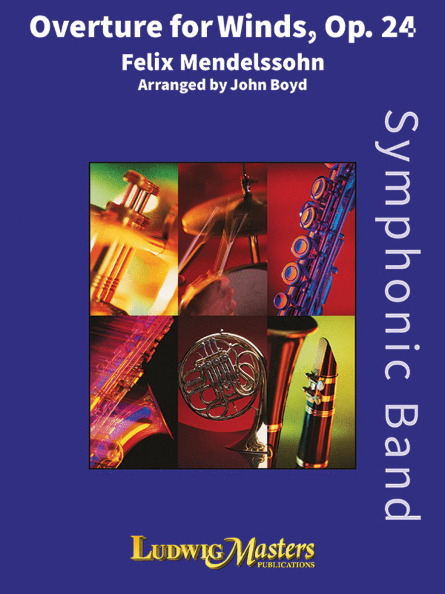 Overture for Winds, Op. 24 Concert Band scores gallery preview page 1
