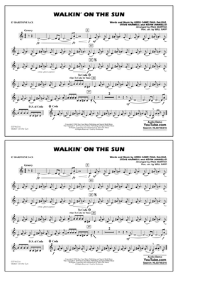 Walkin' on the Sun (arr. Paul Murtha) - Eb Baritone Sax