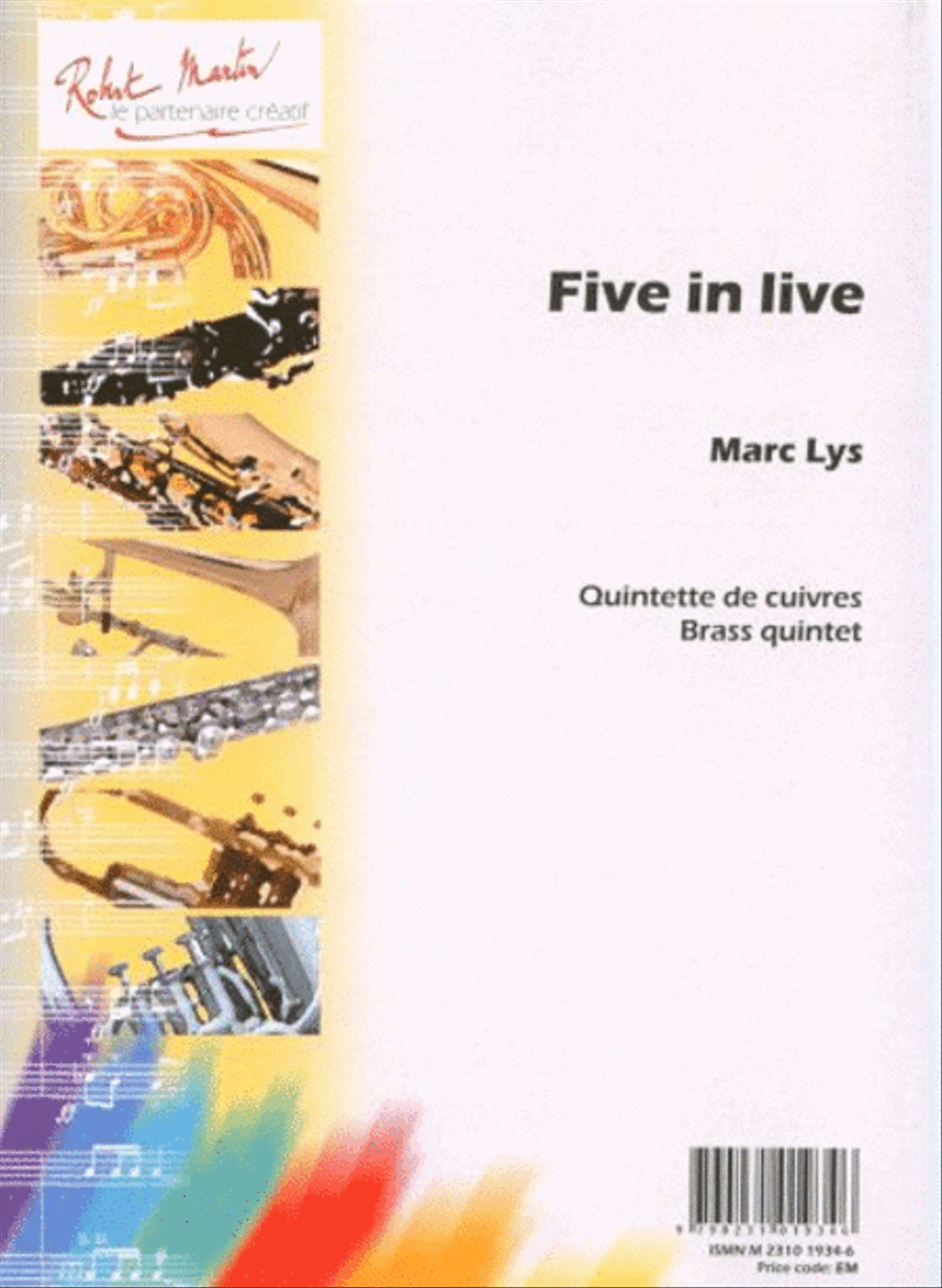 Five in live Five in live School and Community scores gallery preview page 1
