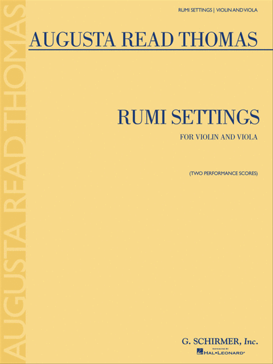Rumi Settings String Duet scores gallery preview page 1