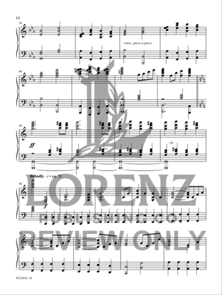 Wondrous, Redeeming Love Piano Solo scores gallery preview page 7