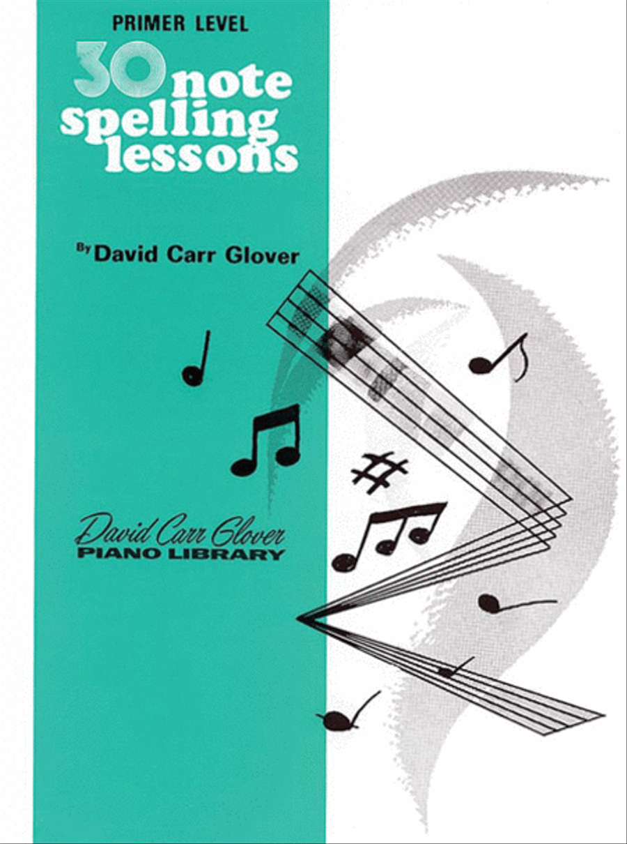 30 Notespelling Lessons Piano Method scores gallery preview page 1