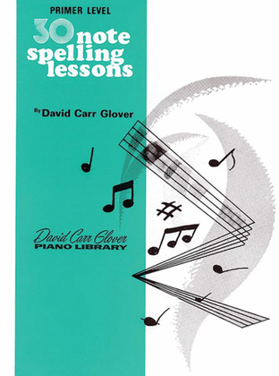 Book cover for 30 Notespelling Lessons