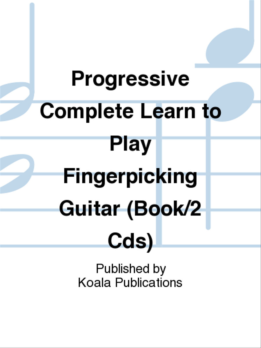 Progressive Complete Learn to Play Fingerpicking Guitar (Book/2 Cds) Fingerpicking Guitar scores gallery preview page 1
