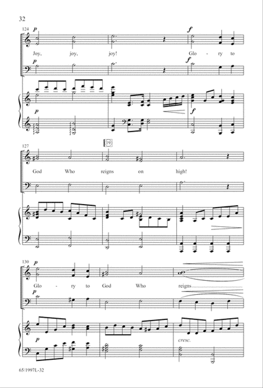 Candles and Carols Candles and Carols 3-Part scores gallery preview page 33