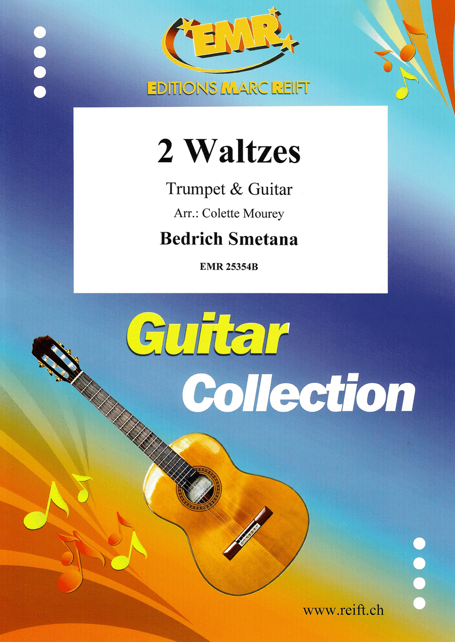 2 Waltzes Trumpet scores gallery preview page 1