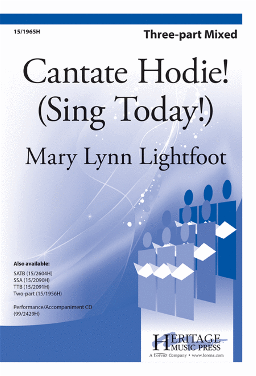 Cantate Hodie! (Sing Today) SSA scores gallery preview page 1
