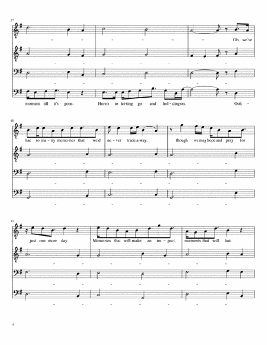 Through the Open Door Through the Open Door TTBB scores gallery preview page 4