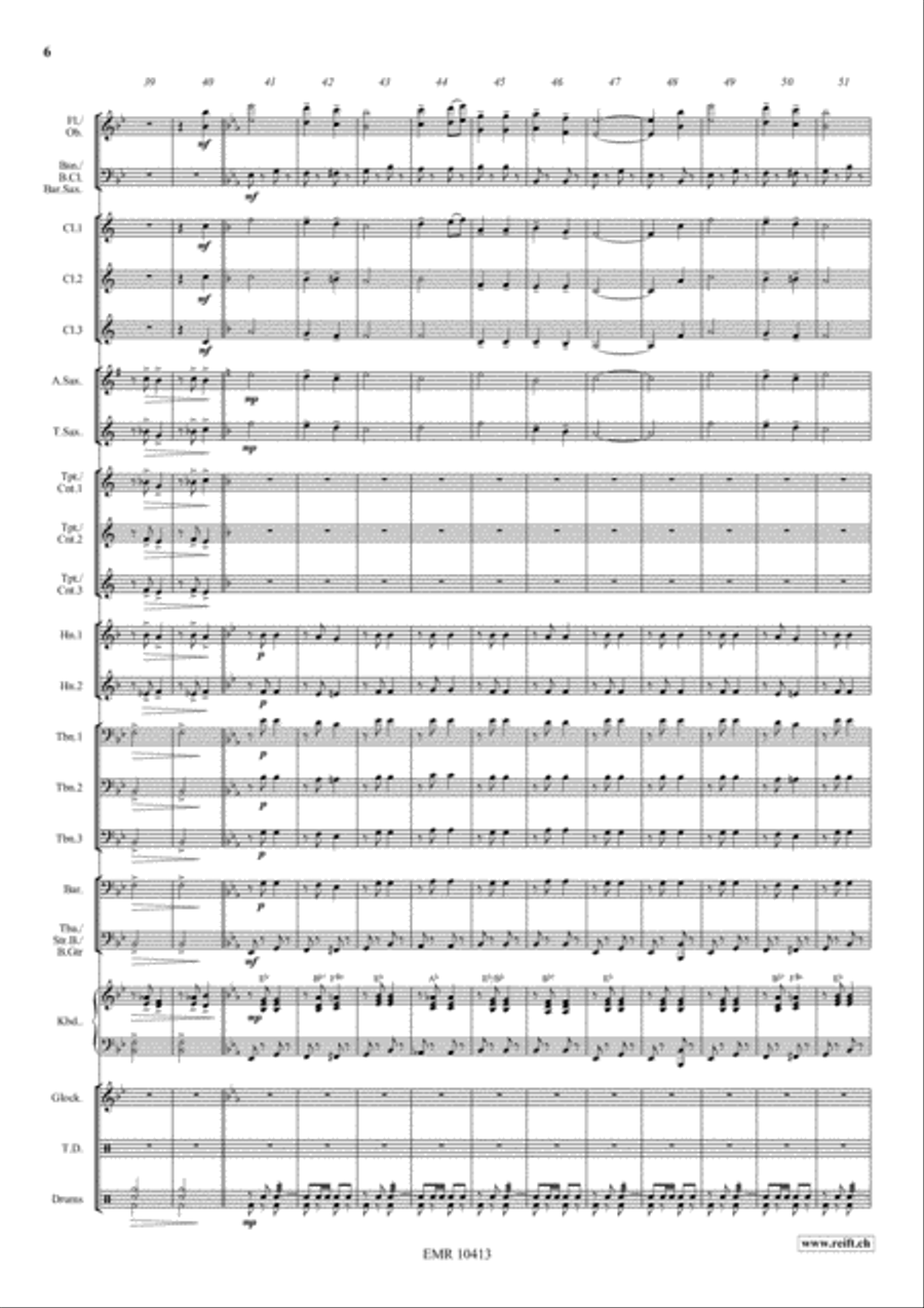 Scotland the Brave Concert Band scores gallery preview page 7