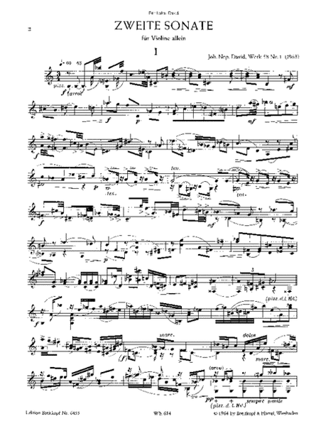 Sonata No. 2 Werk 58 No. 1