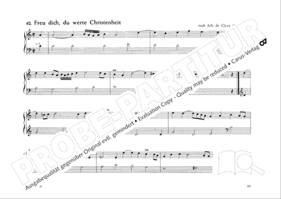 Orgelschule Orgelschule Organ scores gallery preview page 51