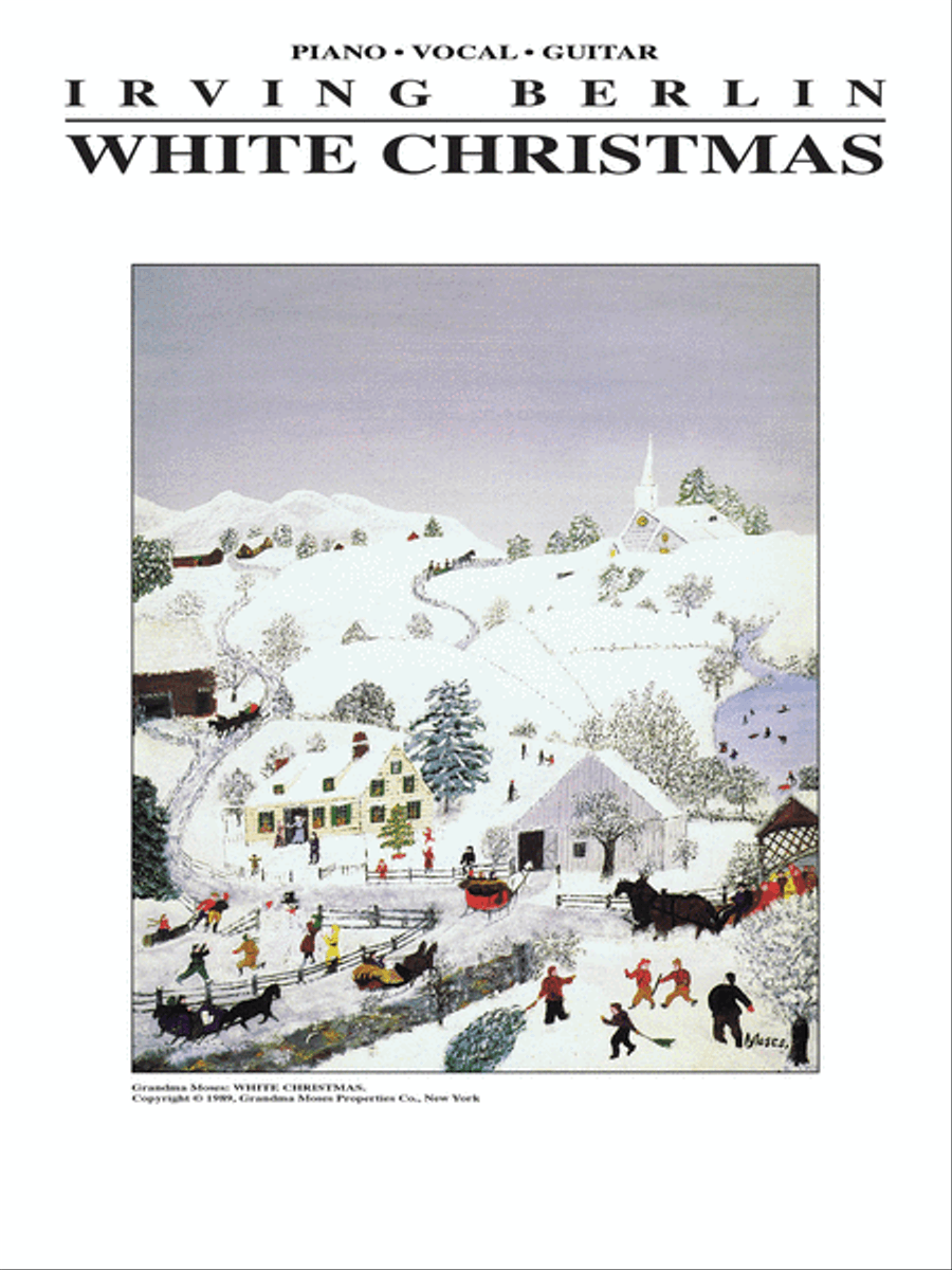 White Christmas Piano, Vocal, Guitar scores gallery preview page 1