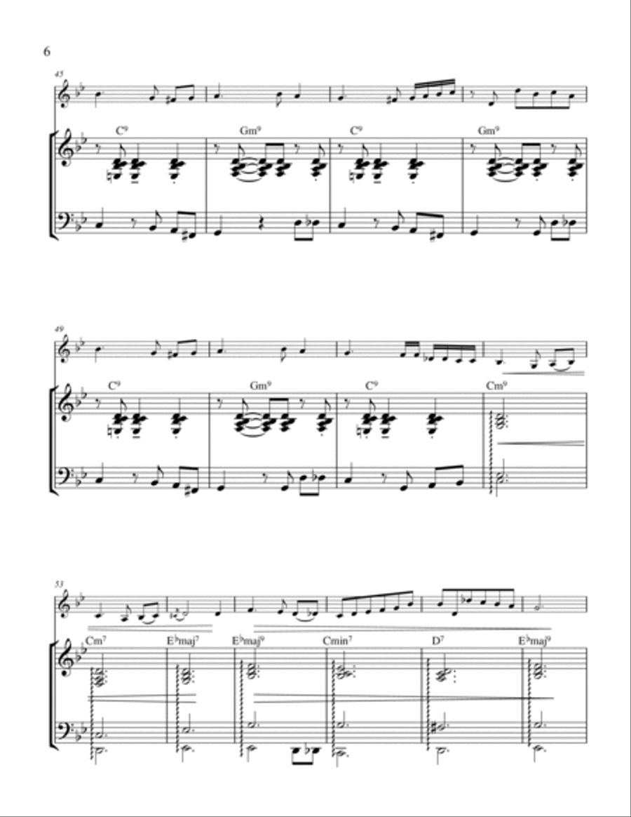 8 Carols for Christmas 8 Carols for Christmas Piano scores gallery preview page 6