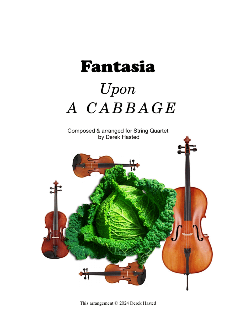 Fantasia Upon A Cabbage String Quartet scores gallery preview page 1