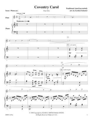 Maj. Christmas Solos-Flute, Vol. 3