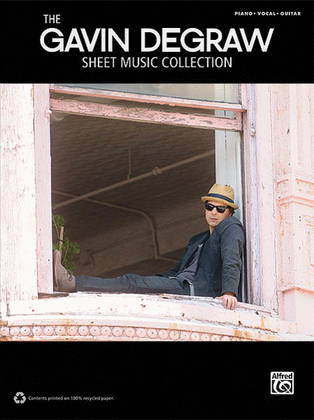 Book cover for The Gavin Degraw Sheet Music Collection