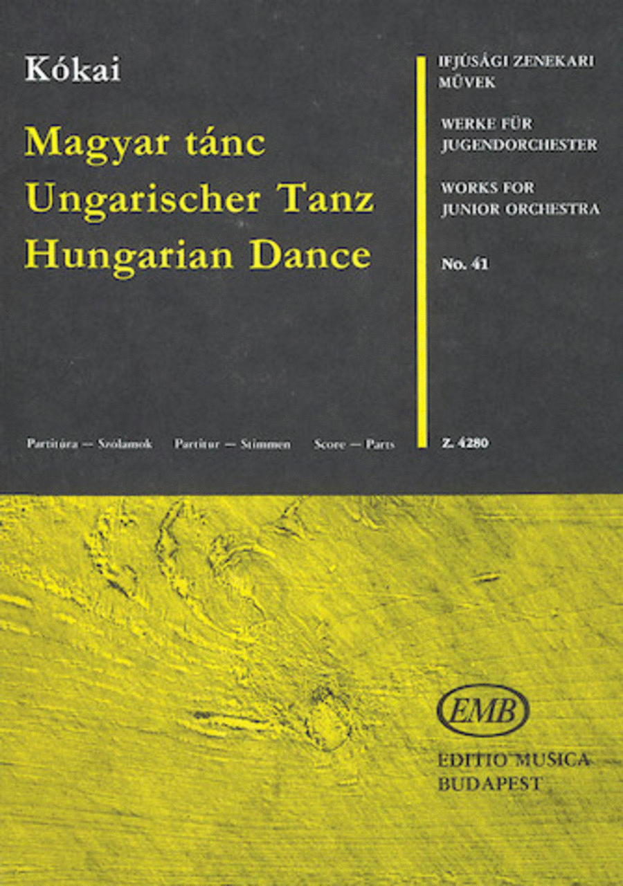 Book cover for Hungarian Dance