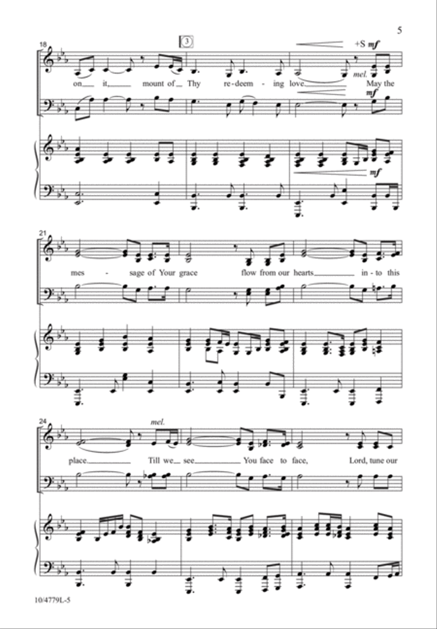 Tune Our Hearts to Sing Tune Our Hearts to Sing 4-Part scores gallery preview page 4