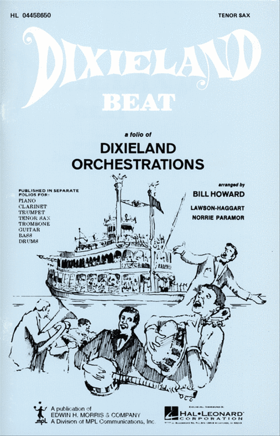 Dixieland Beat No. 1 - Tenor Sax by Bill Howard Jazz Ensemble - Sheet Music