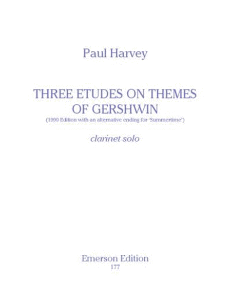 Etudes(3) On Themes Of Gershwin