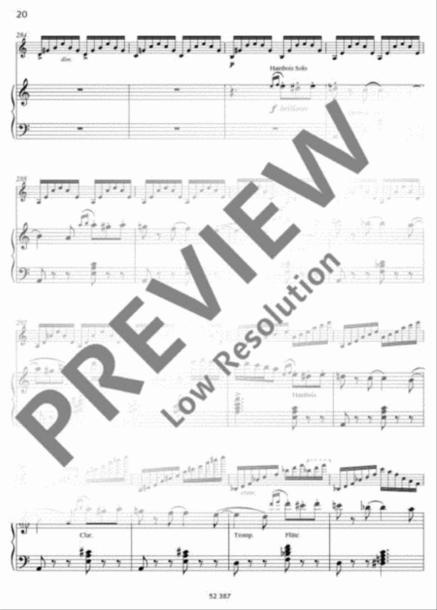 Introduction et Rondo capriccioso Violin Solo scores gallery preview page 21